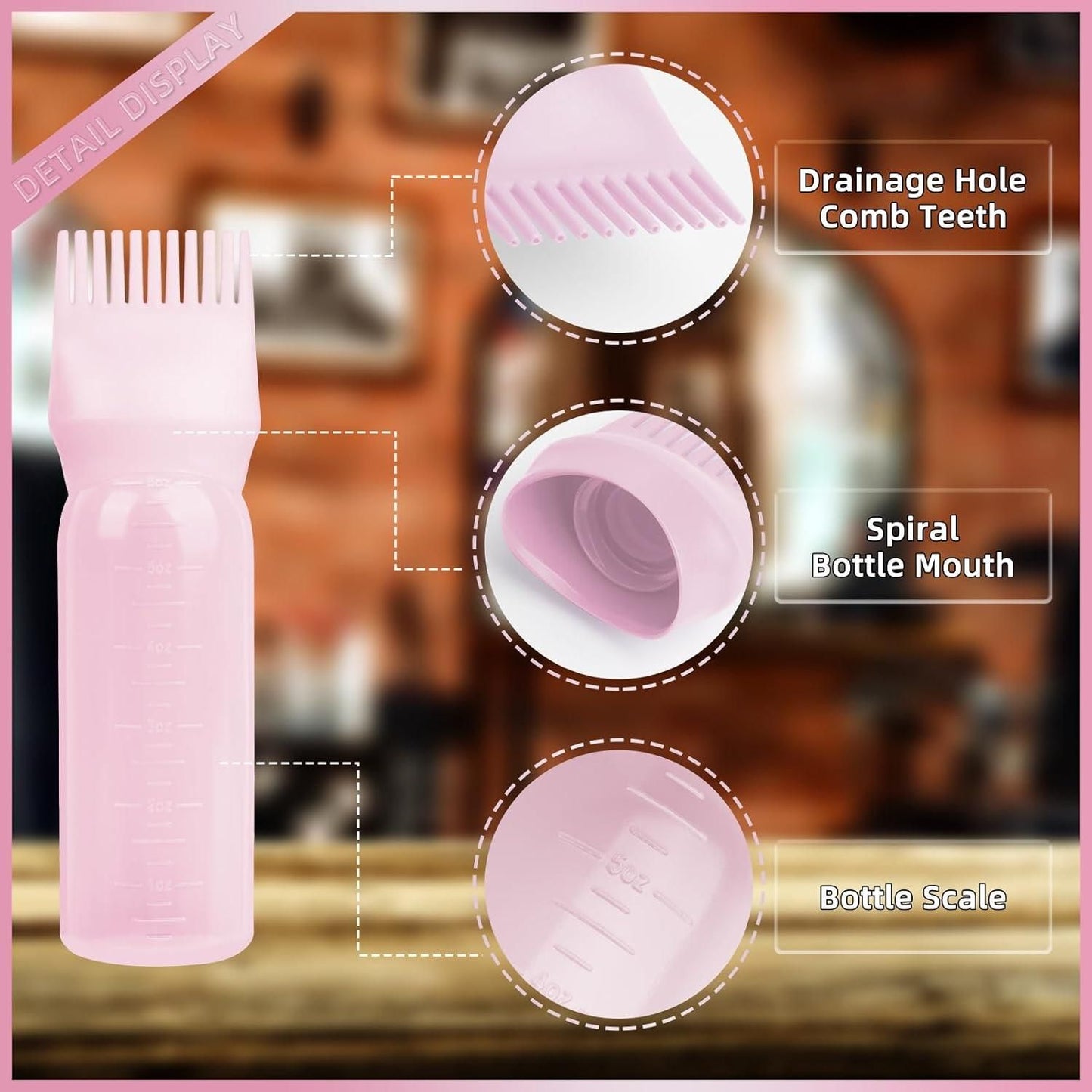 Root Comb Applicator Bottle
