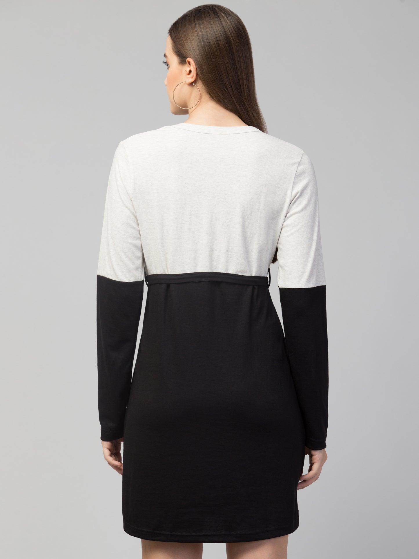 Chic Cotton Graphic T-Shirt Dress